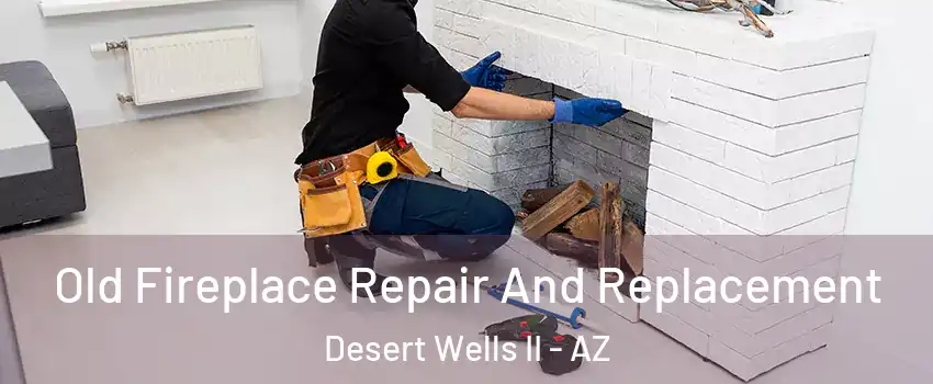 Old Fireplace Repair And Replacement Desert Wells II - AZ
