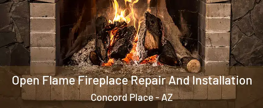 Open Flame Fireplace Repair And Installation Concord Place - AZ