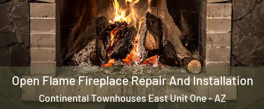 Open Flame Fireplace Repair And Installation Continental Townhouses East Unit One - AZ