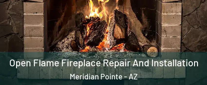 Open Flame Fireplace Repair And Installation Meridian Pointe - AZ
