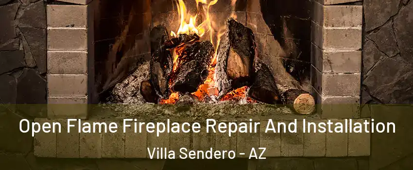 Open Flame Fireplace Repair And Installation Villa Sendero - AZ