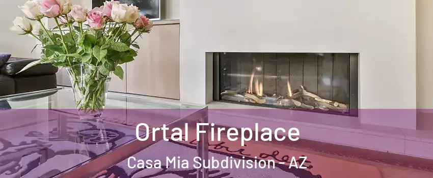 Ortal Fireplace Casa Mia Subdivision - AZ