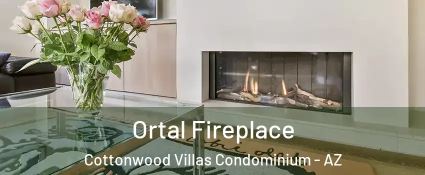 Ortal Fireplace Cottonwood Villas Condominium - AZ
