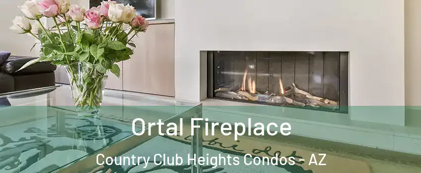 Ortal Fireplace Country Club Heights Condos - AZ