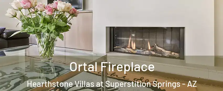 Ortal Fireplace Hearthstone Villas at Superstition Springs - AZ