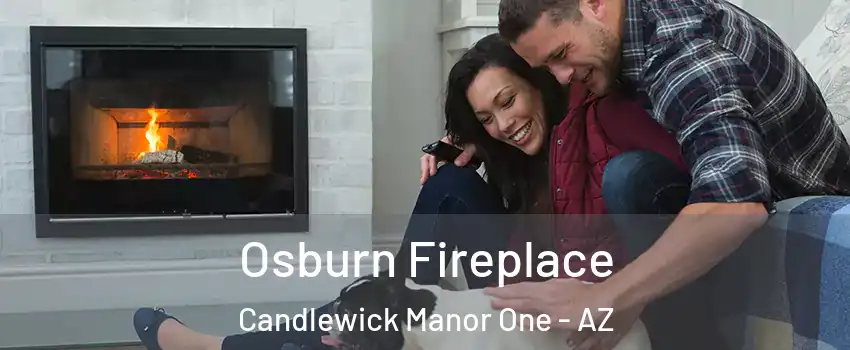 Osburn Fireplace Candlewick Manor One - AZ
