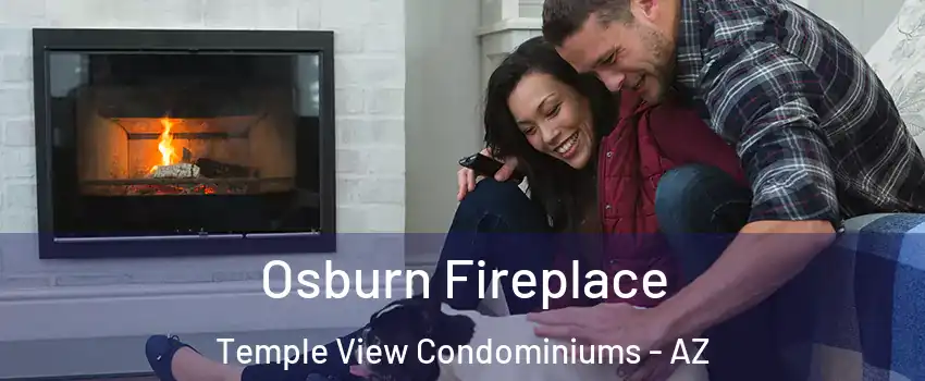 Osburn Fireplace Temple View Condominiums - AZ