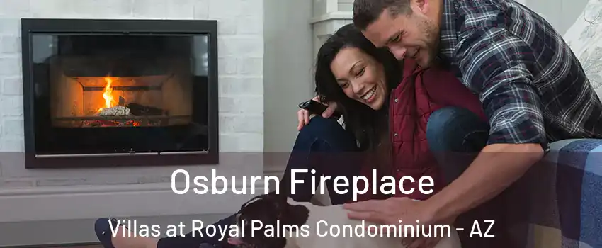 Osburn Fireplace Villas at Royal Palms Condominium - AZ