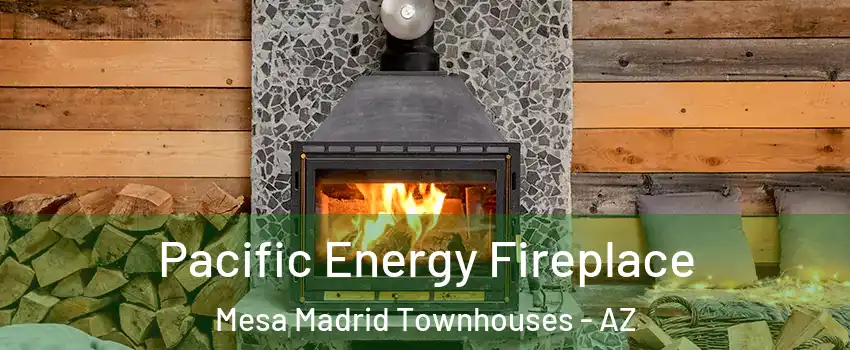 Pacific Energy Fireplace Mesa Madrid Townhouses - AZ