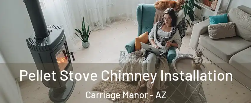 Pellet Stove Chimney Installation Carriage Manor - AZ