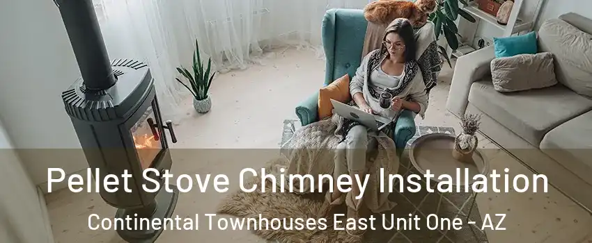 Pellet Stove Chimney Installation Continental Townhouses East Unit One - AZ