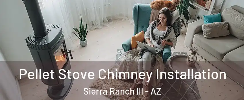 Pellet Stove Chimney Installation Sierra Ranch III - AZ
