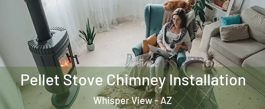 Pellet Stove Chimney Installation Whisper View - AZ