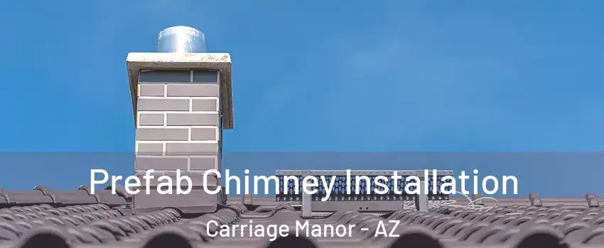 Prefab Chimney Installation Carriage Manor - AZ