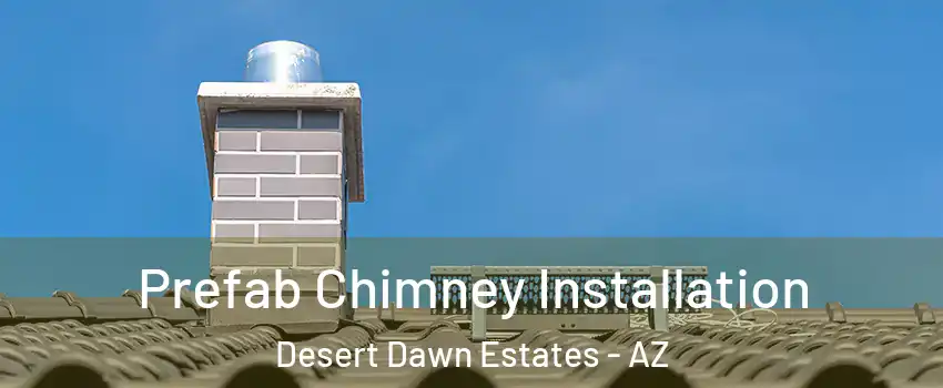 Prefab Chimney Installation Desert Dawn Estates - AZ