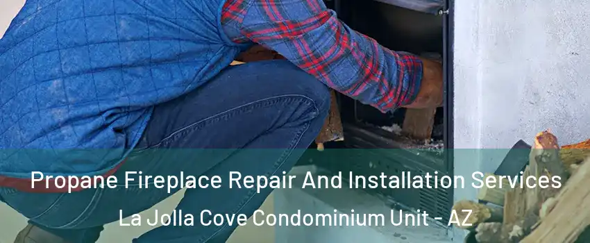 Propane Fireplace Repair And Installation Services La Jolla Cove Condominium Unit - AZ
