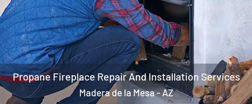 Propane Fireplace Repair And Installation Services Madera de la Mesa - AZ