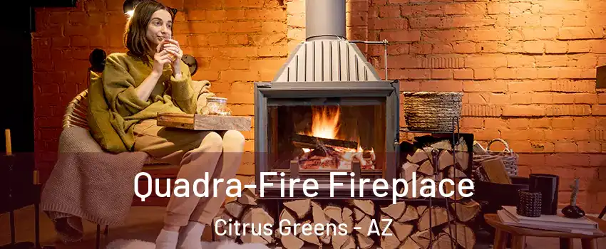 Quadra-Fire Fireplace Citrus Greens - AZ