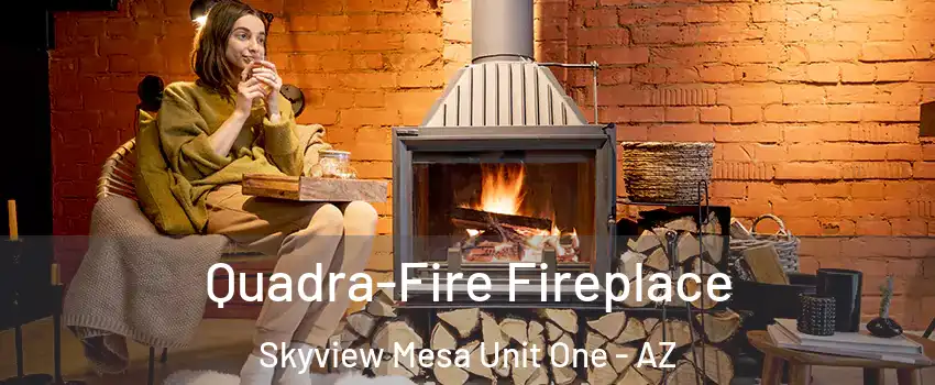 Quadra-Fire Fireplace Skyview Mesa Unit One - AZ