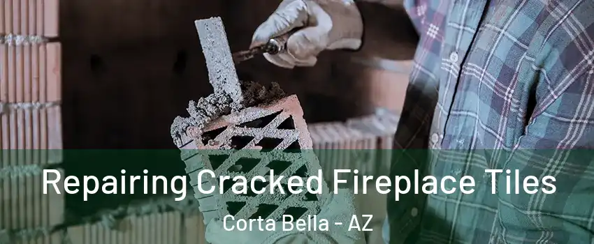 Repairing Cracked Fireplace Tiles Corta Bella - AZ