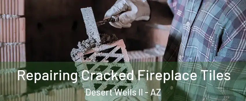 Repairing Cracked Fireplace Tiles Desert Wells II - AZ