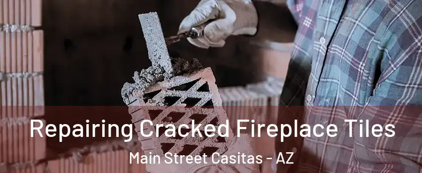 Repairing Cracked Fireplace Tiles Main Street Casitas - AZ
