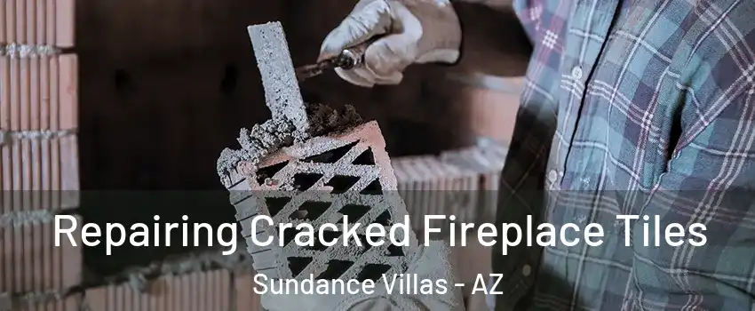 Repairing Cracked Fireplace Tiles Sundance Villas - AZ