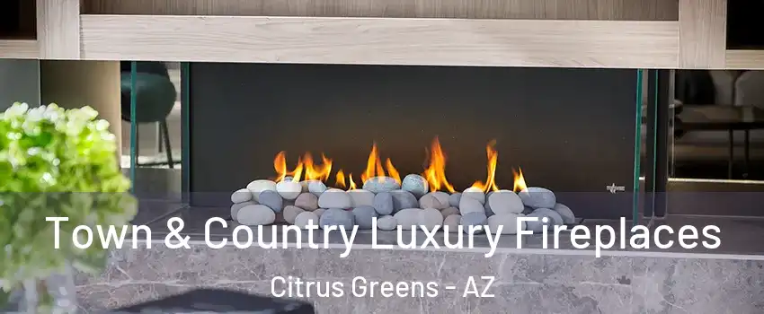 Town & Country Luxury Fireplaces Citrus Greens - AZ