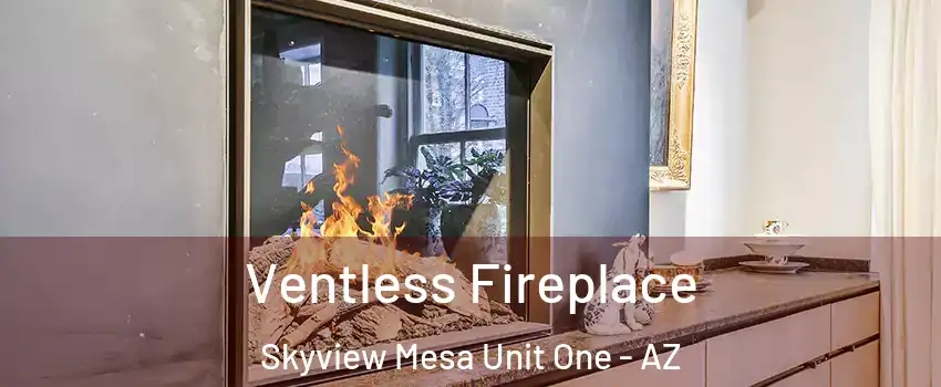 Ventless Fireplace Skyview Mesa Unit One - AZ