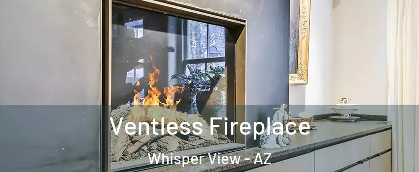 Ventless Fireplace Whisper View - AZ