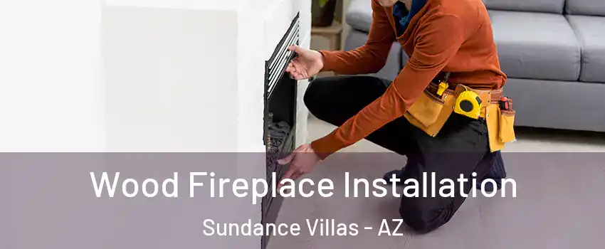 Wood Fireplace Installation Sundance Villas - AZ