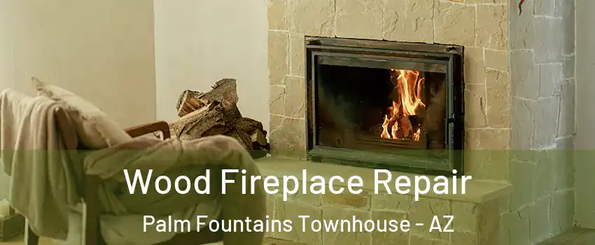 Wood Fireplace Repair Palm Fountains Townhouse - AZ