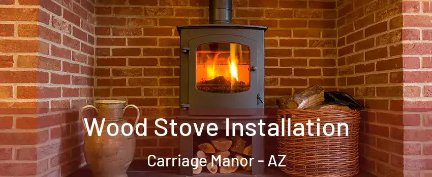 Wood Stove Installation Carriage Manor - AZ
