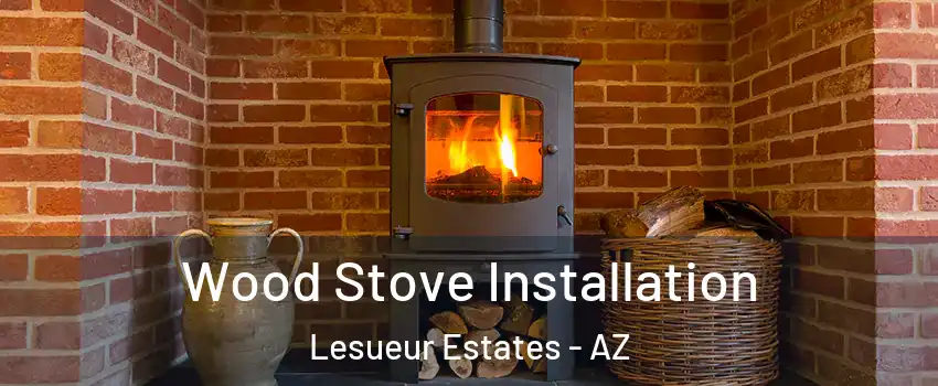 Wood Stove Installation Lesueur Estates - AZ